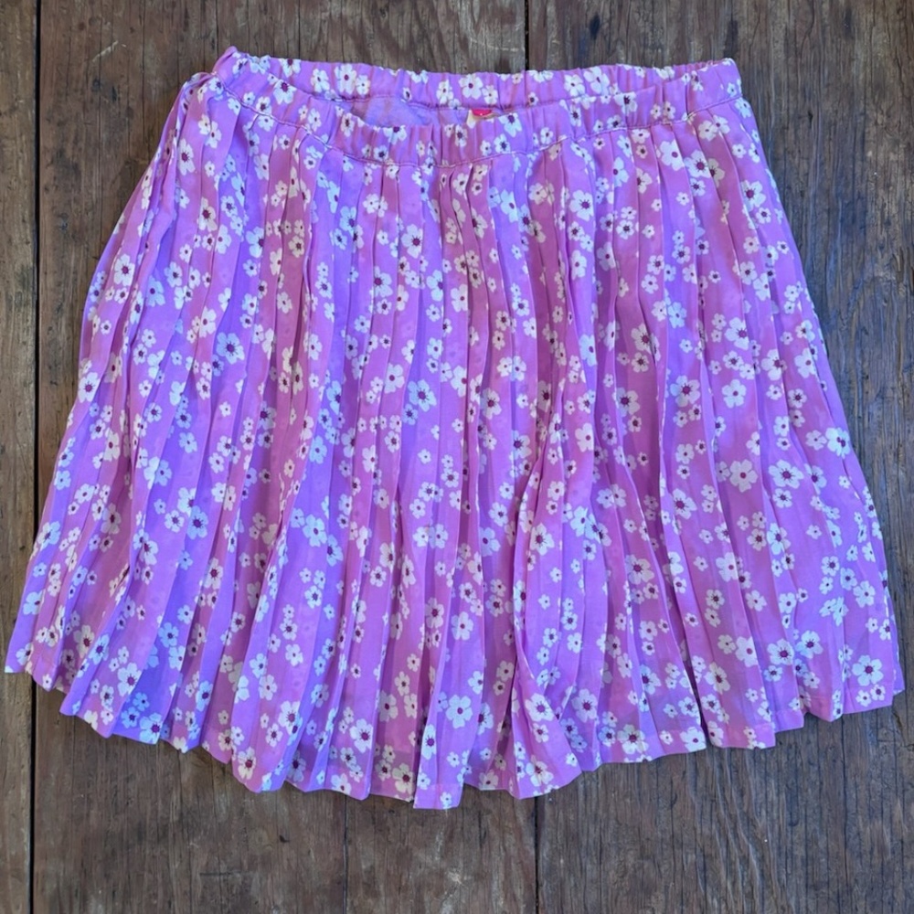 Ruby and Bloom Girls Floral Skirt Size M